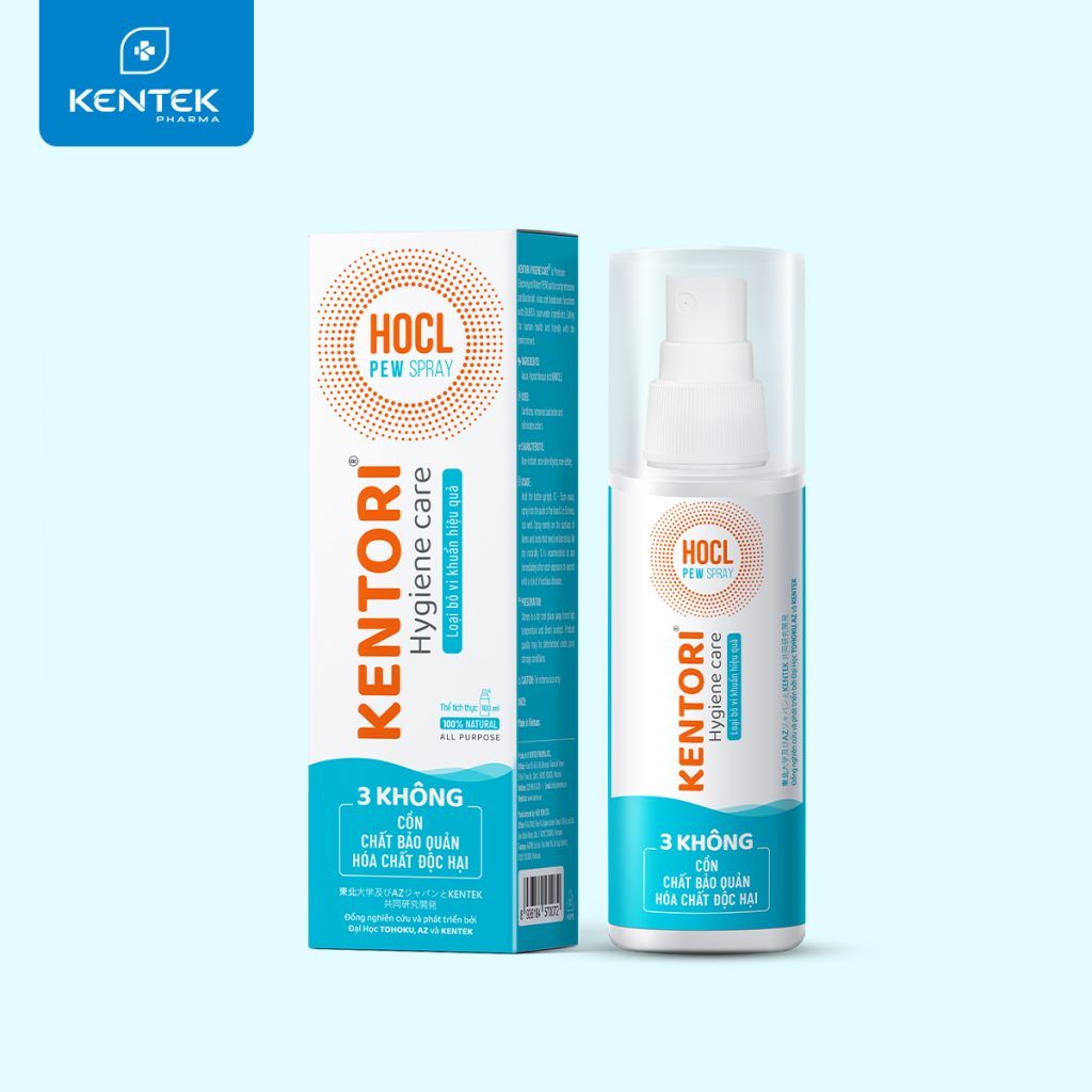 Xịt Kháng Khuẩn KENTORI Hygiene Care (100ml)