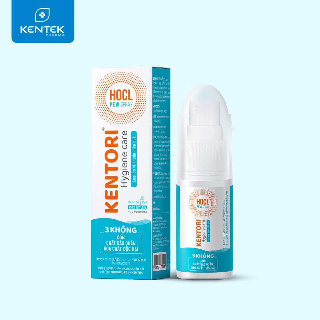 Xịt Kháng Khuẩn KENTORI Hygiene Care (30ml)