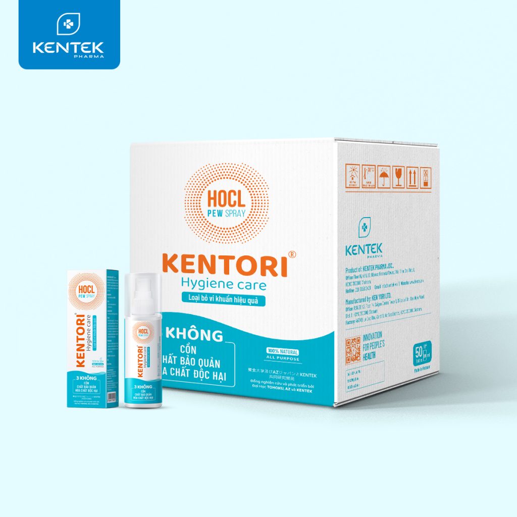 Thùng 50 Chai KENTORI Hygiene Care (Chai 100ml)
