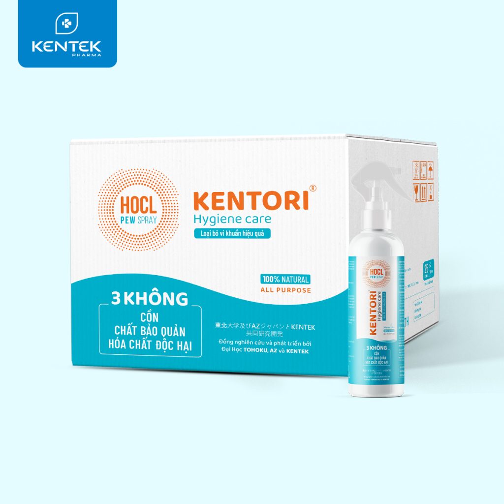 Thùng 25 Chai KENTORI Hygiene Care (Chai 500ml)